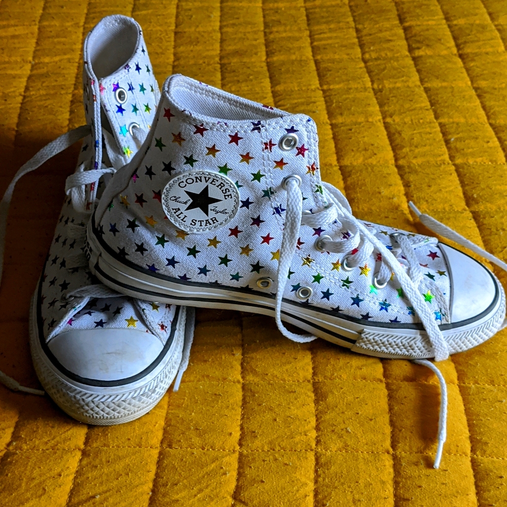 Rainbow Converse